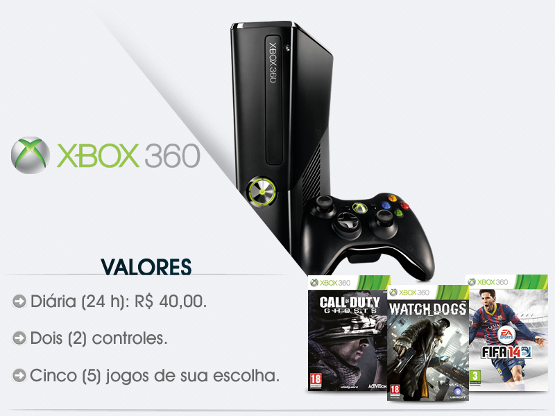 Jogos Originais Xbox 360 - Videogames - Porto Canoa, Serra
